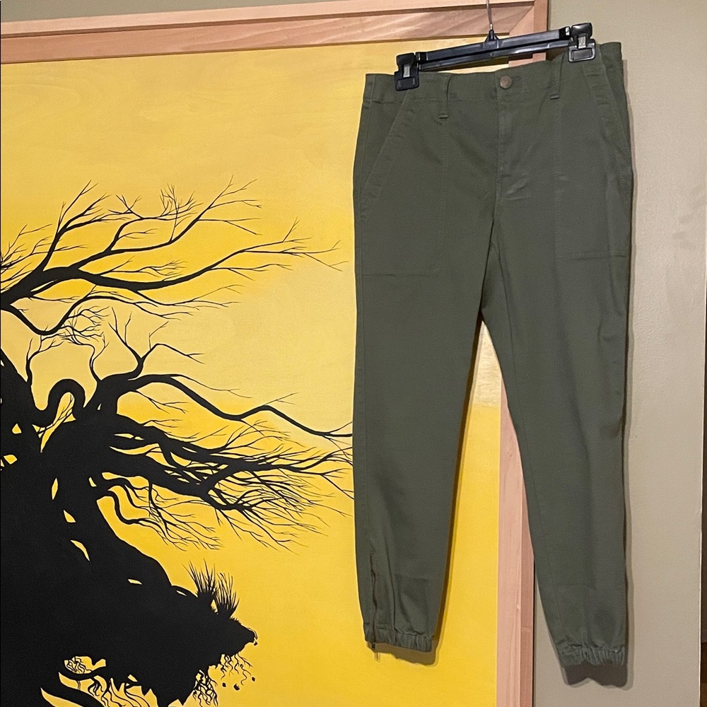 CAbi Green Chinos